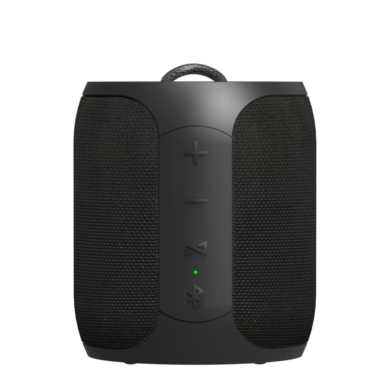 Danoz Direct - EFM Austin Mini Bluetooth Speaker with LED Colour Glow - Charcoal Black - danozdirect