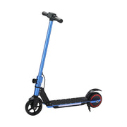 Danoz Direct - Electric Scooter 130W 16KM/H LED Light Folding Portable Riding Commuter Blue - danozdirect