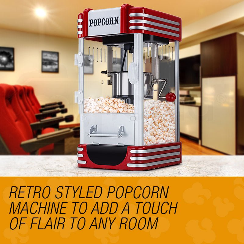 Danoz Direct - EuroChef Popcorn Machine - Popper Popping Classic Cooker Microwave - Inc. Delivery - danozdirect