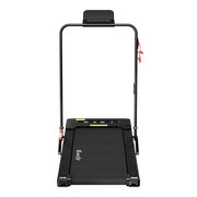 Danoz Direct - Everfit Treadmill Electric Walking Pad Under Desk Home Gym Fitness 400mm Black - danozdirect