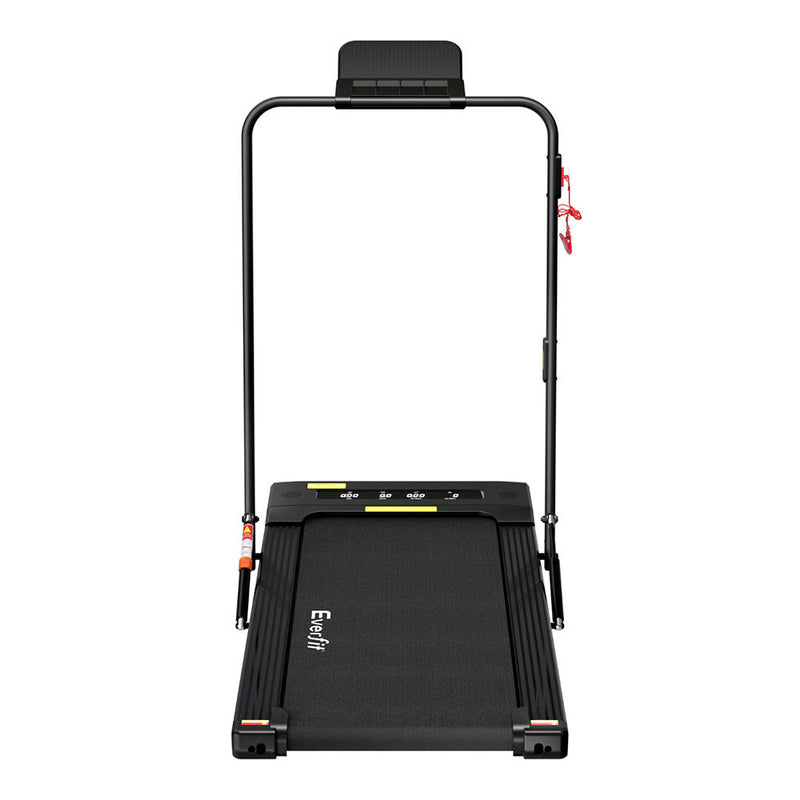 Danoz Direct - Everfit Treadmill Electric Walking Pad Under Desk Home Gym Fitness 400mm Black - danozdirect