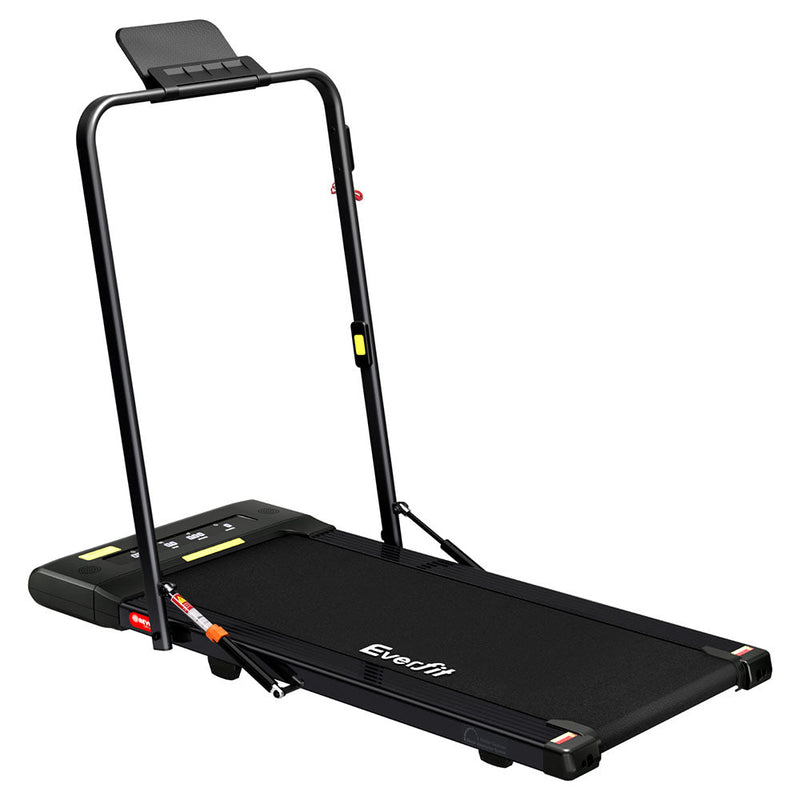 Danoz Direct - Everfit Treadmill Electric Walking Pad Under Desk Home Gym Fitness 400mm Black - danozdirect