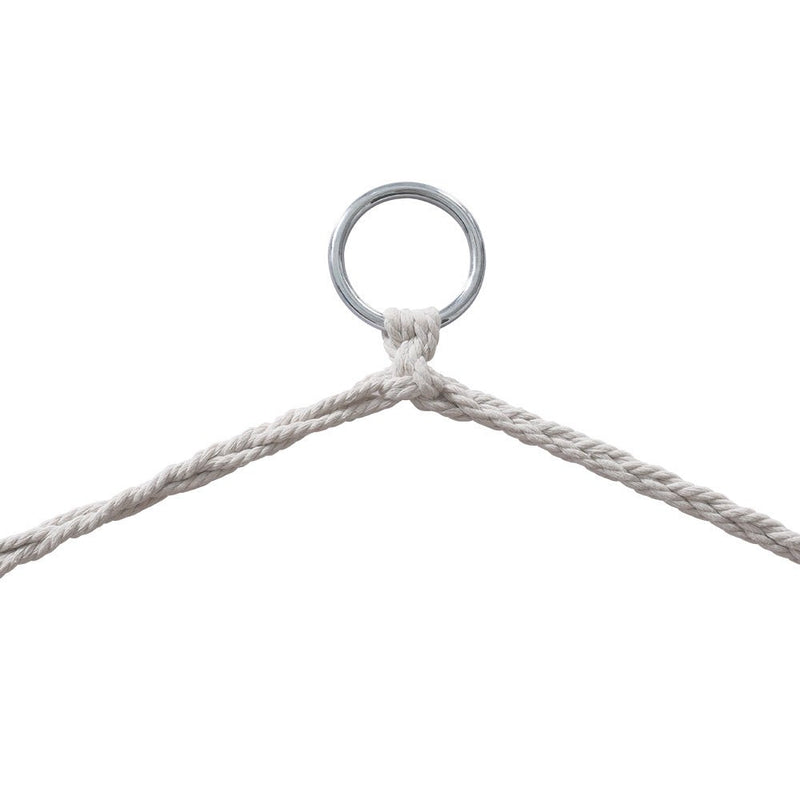 Danoz Direct - Gardeon Hammock Chair Outdoor Hanging Camping⛺ Mesh Indoor Cream - danozdirect