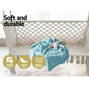 Danoz Direct - Gardeon Hammock Chair Outdoor Portable Camping⛺ Hammocks 2 Person Cream - danozdirect