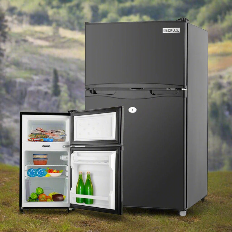 Danoz Direct - GECKO 95L Portable Upright Fridge Refrigerator 12V/24V/240V Caravan Motorhome - danozdirect
