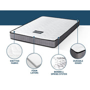 Danoz Direct - Giselle Bedding 13cm Mattress Tight Top Double - danozdirect