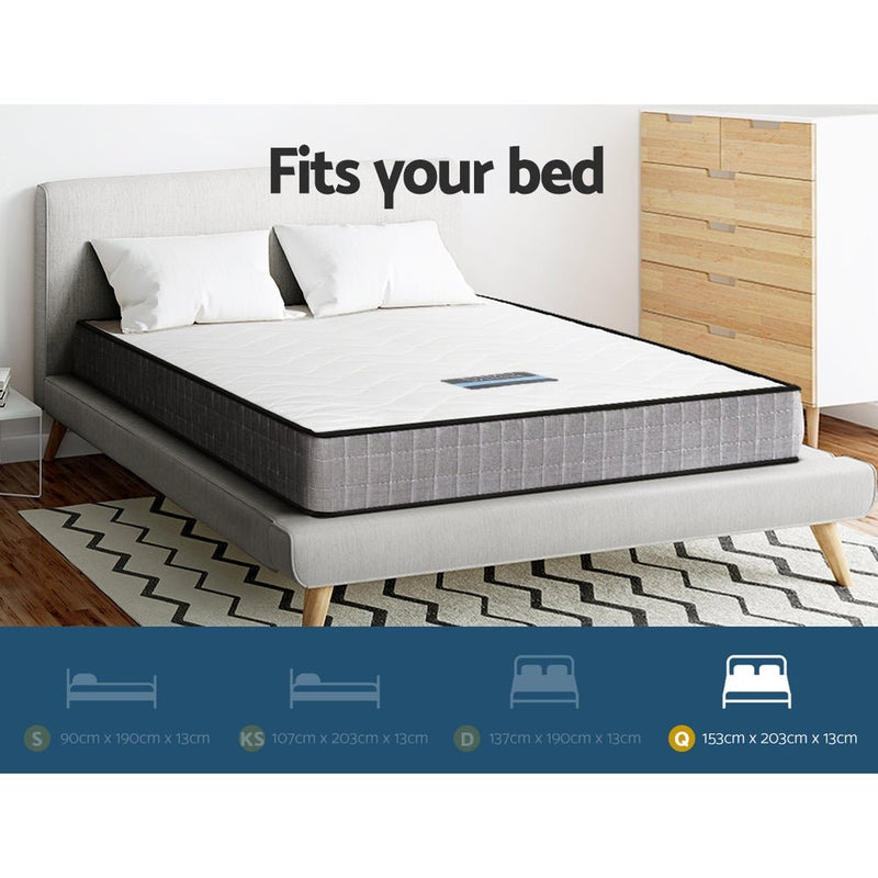 Danoz Direct - Giselle Bedding 13cm Mattress Tight Top Queen - danozdirect