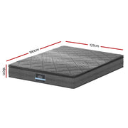 Danoz Direct - Giselle Bedding 18cm Mattress Pillow Top Double - danozdirect