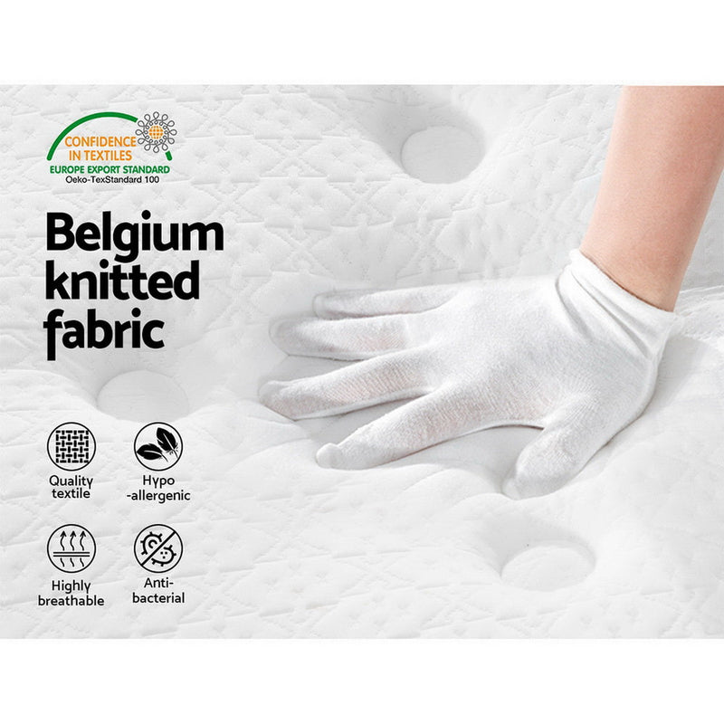 Danoz Direct - Giselle Bedding 21cm Mattress Euro Top King - danozdirect