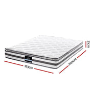 Danoz Direct - Giselle Bedding 21cm Mattress Pillow Top King - danozdirect