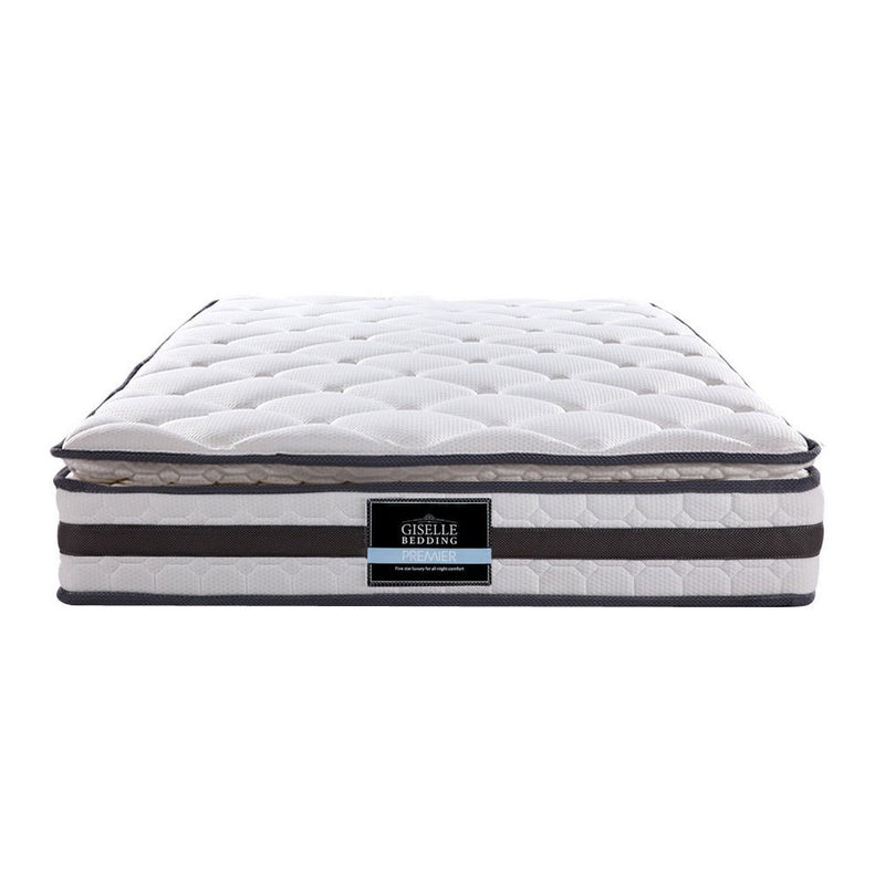 Danoz Direct - Giselle Bedding 21cm Mattress Pillow Top King Single - danozdirect