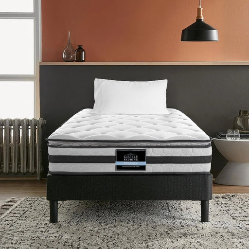 Danoz Direct - Giselle Bedding 21cm Mattress Pillow Top Single - danozdirect