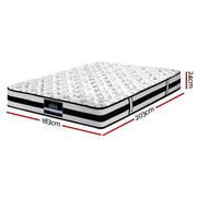 Danoz Direct - Giselle Bedding 24cm Mattress Super Firm King - danozdirect