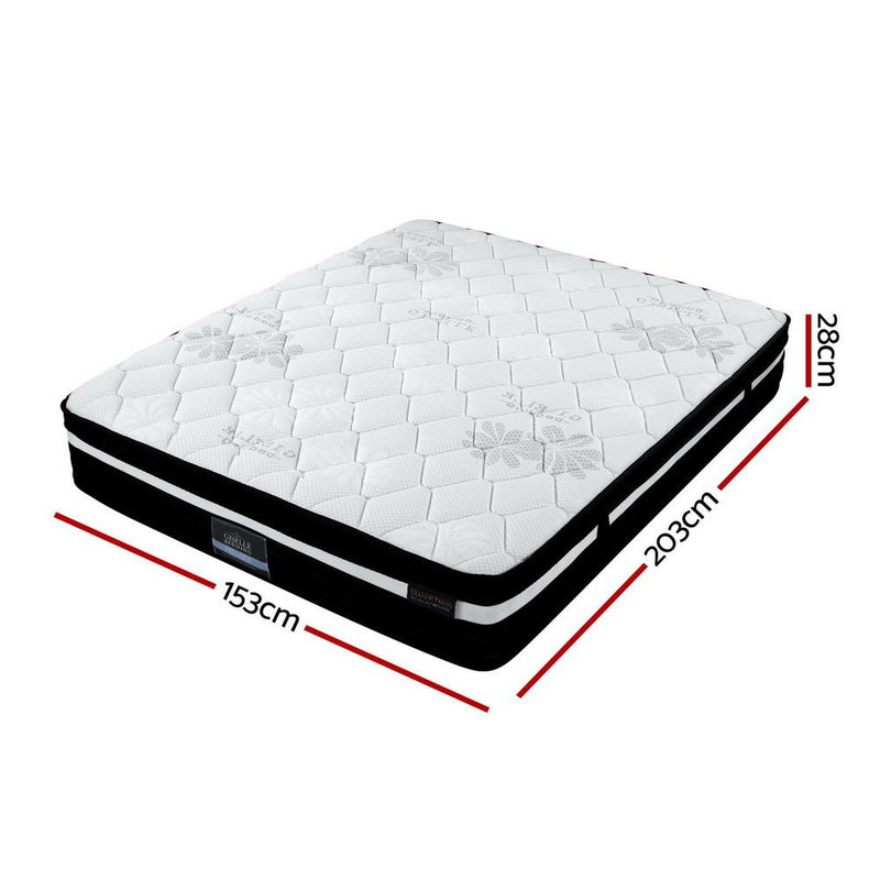 Danoz Direct - Giselle Bedding 28cm Mattress Super Firm Queen - danozdirect