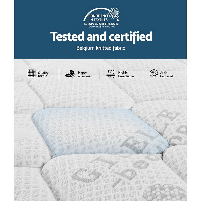 Danoz Direct - Giselle Bedding 28cm Mattress Super Firm Queen - danozdirect