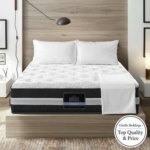 Danoz Direct - Giselle Bedding 30cm Mattress Pocket Spring Double - danozdirect
