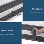 Danoz Direct - Giselle Bedding 30cm Mattress Pocket Spring Double - danozdirect