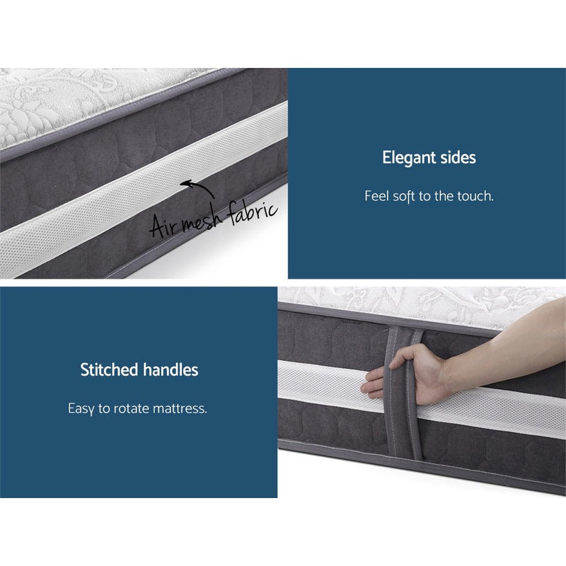 Danoz Direct - Giselle Bedding 30cm Mattress Pocket Spring Queen - danozdirect