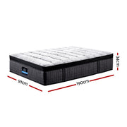 Danoz Direct - Giselle Bedding 34cm Mattress 9 Zone Latex Foam Single - danozdirect