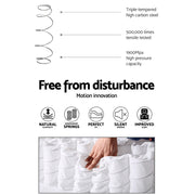 Danoz Direct - Giselle Bedding 34cm Mattress Cool Gel Memory Foam 7 Zone King - danozdirect