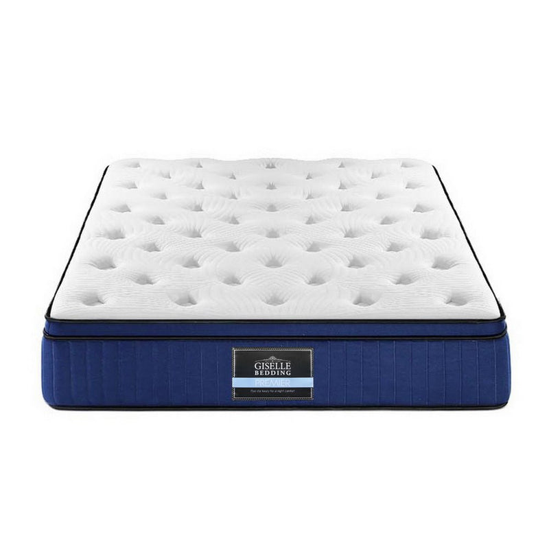 Danoz Direct - Giselle Bedding 34cm Mattress Cool Gel Memory Foam 7 Zone King - danozdirect