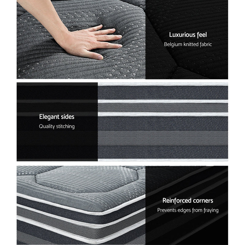 Danoz Direct - Giselle Bedding 35cm Mattress Bamboo Cover King - Super Deal! - danozdirect
