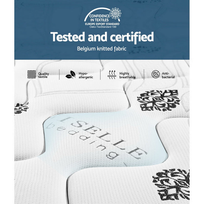 Danoz Direct - Giselle Bedding 35cm Mattress Cool Gel Memory Foam Queen - danozdirect