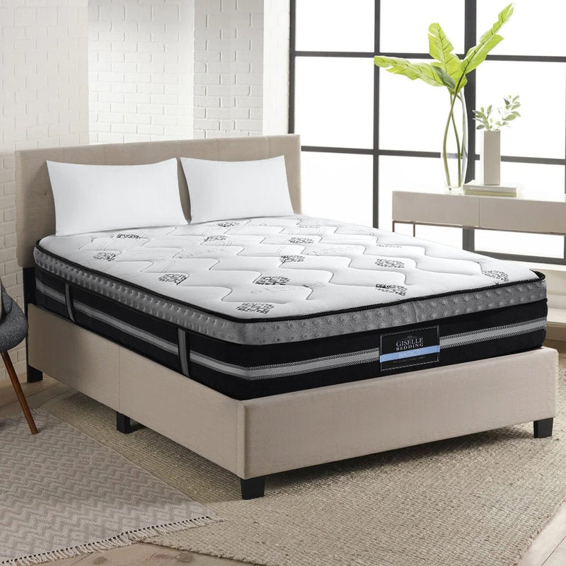 Danoz Direct - Giselle Bedding 35cm Mattress Cool Gel Memory Foam Queen - danozdirect