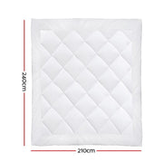 Danoz Direct - Giselle Bedding 400GSM Microfibre Bamboo Quilt King - danozdirect