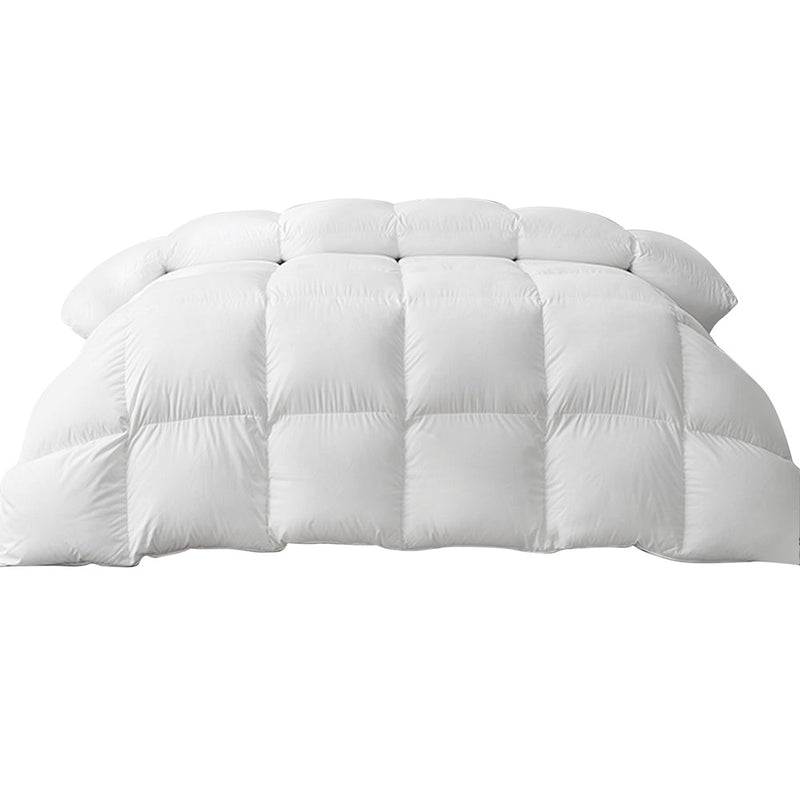 Danoz Direct - Giselle Bedding 700GSM Duck Down Feather Quilt Super King - danozdirect