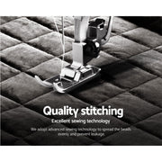 Danoz Direct - Giselle Bedding Faux Mink Quilt Charcoal Queen - danozdirect