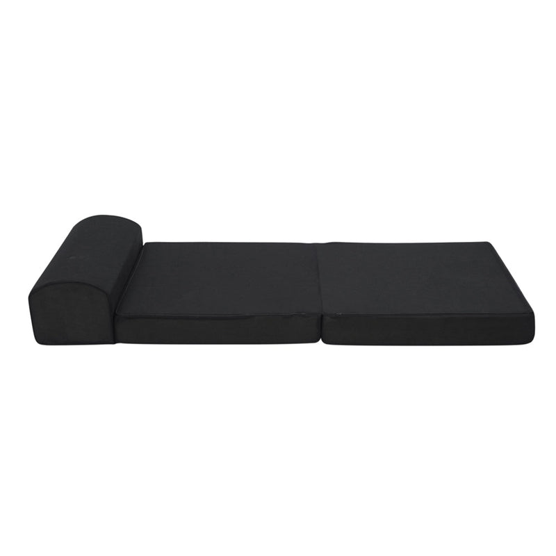 Danoz Direct Giselle Bedding Foldable Mattress Folding Foam Bed Mat Black - Free Postage! - danozdirect