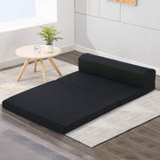 Danoz Direct - Giselle Bedding Foldable Mattress Folding Foam Bed Mat Double Black - danozdirect