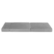 Danoz Direct - Giselle Bedding Foldable Mattress Folding Foam Bed Mat Light Grey - danozdirect