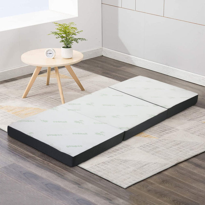 Danoz Direct - Giselle Bedding Foldable Mattress Folding Foam Single Bamboo - danozdirect