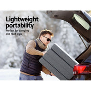 Danoz Direct - Giselle Bedding Foldable Mattress Folding Foam Single Grey - danozdirect