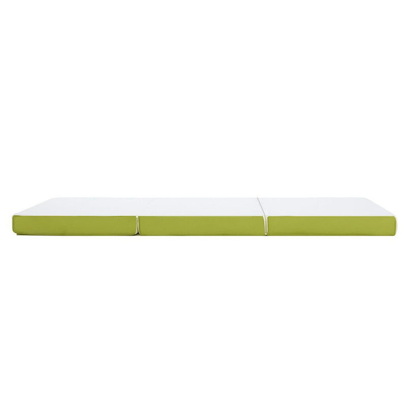 Danoz Direct - Giselle Bedding Foldable Mattress Folding Foam Trifold Green - danozdirect