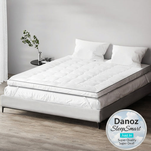 Danoz Direct - Giselle Bedding Mattress Topper Pillowtop - King - danozdirect