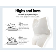 Danoz Direct - Giselle Bedding Memory Foam Contour Pillow - danozdirect