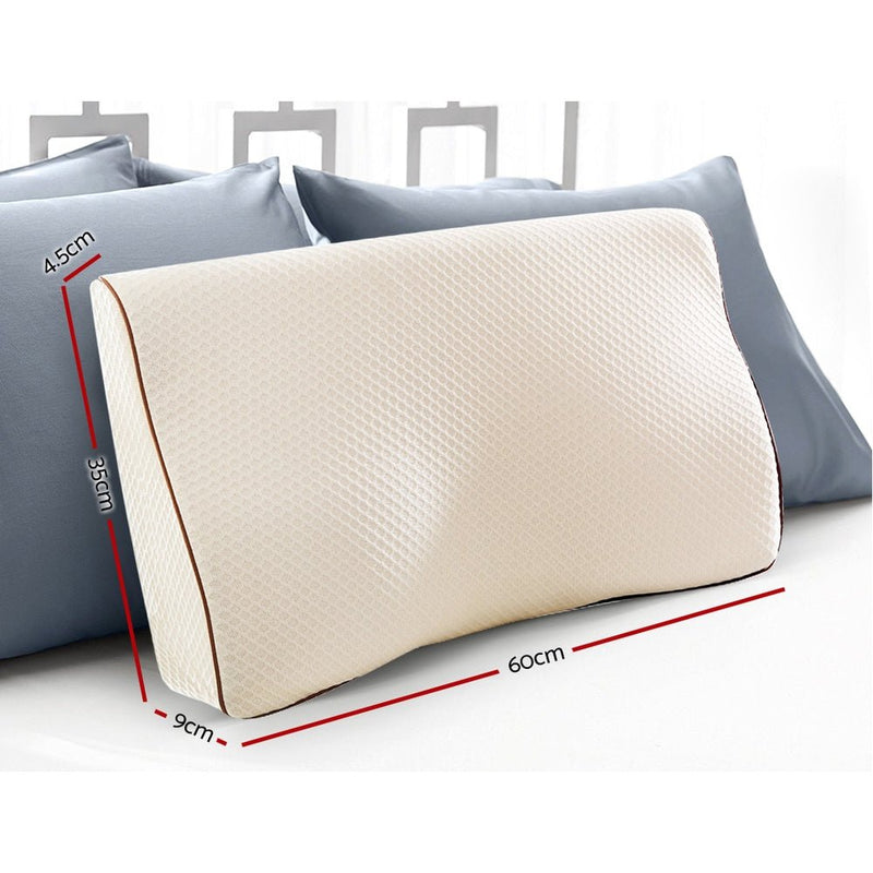 Danoz Direct - Giselle Bedding Memory Foam Contour Pillow - danozdirect