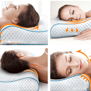 Danoz Direct - Giselle Bedding Memory Foam Contour Pillow Cool Gel - danozdirect
