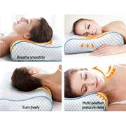 Danoz Direct - Giselle Bedding Memory Foam Contour Pillow Cool Gel - danozdirect