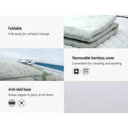 Danoz Direct - Giselle Bedding Memory Foam Mattress Topper 7 - Zone 8cm Double - danozdirect
