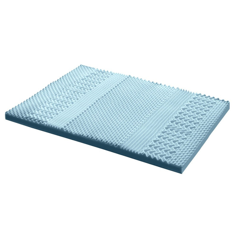 Danoz Direct - Giselle Bedding Memory Foam Mattress Topper 7 - Zone 8cm Queen - danozdirect