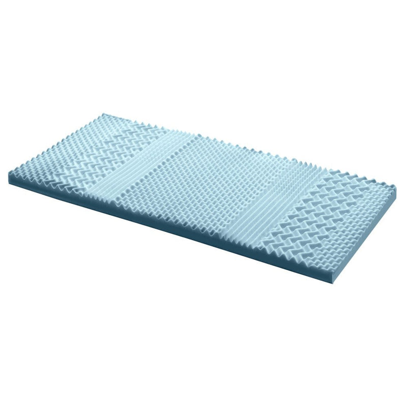 Danoz Direct - Giselle Bedding Memory Foam Mattress Topper 7 - Zone 8cm Single - danozdirect