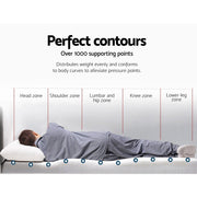 Danoz Direct - Giselle Bedding Memory Foam Mattress Topper Cool Gel 8cm Single - danozdirect