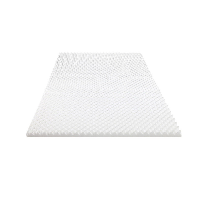 Danoz Direct - Giselle Bedding Memory Foam Mattress Topper Egg Crate 5cm Double - danozdirect