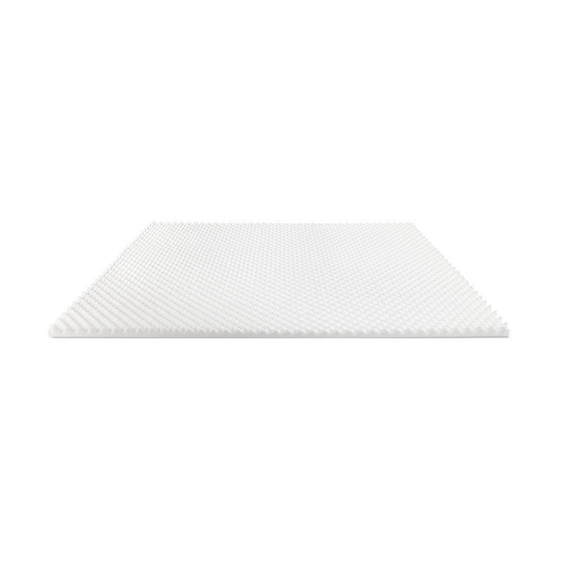 Danoz Direct - Giselle Bedding Memory Foam Mattress Topper Egg Crate 5cm Double - danozdirect