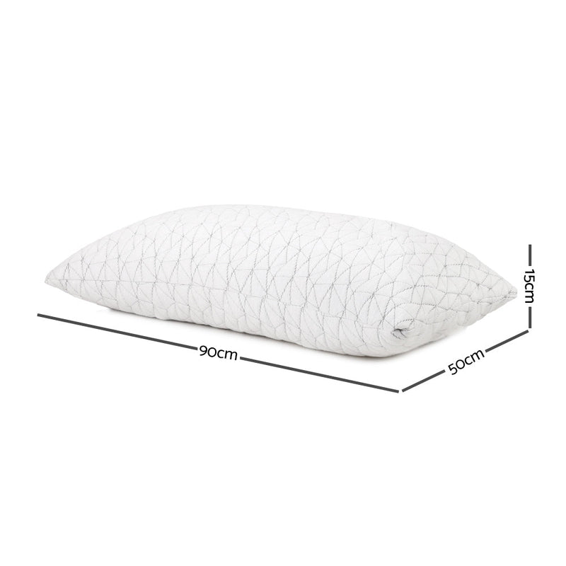 Danoz Direct - Giselle Bedding Memory Foam Pillow King Size - Buy 1 Get 1 Free - danozdirect