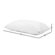 Danoz Direct - Giselle Bedding Memory Foam Pillow Single Size - Buy 1 Get 1 Free - danozdirect